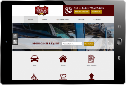 Responsive for Mobile Tablets